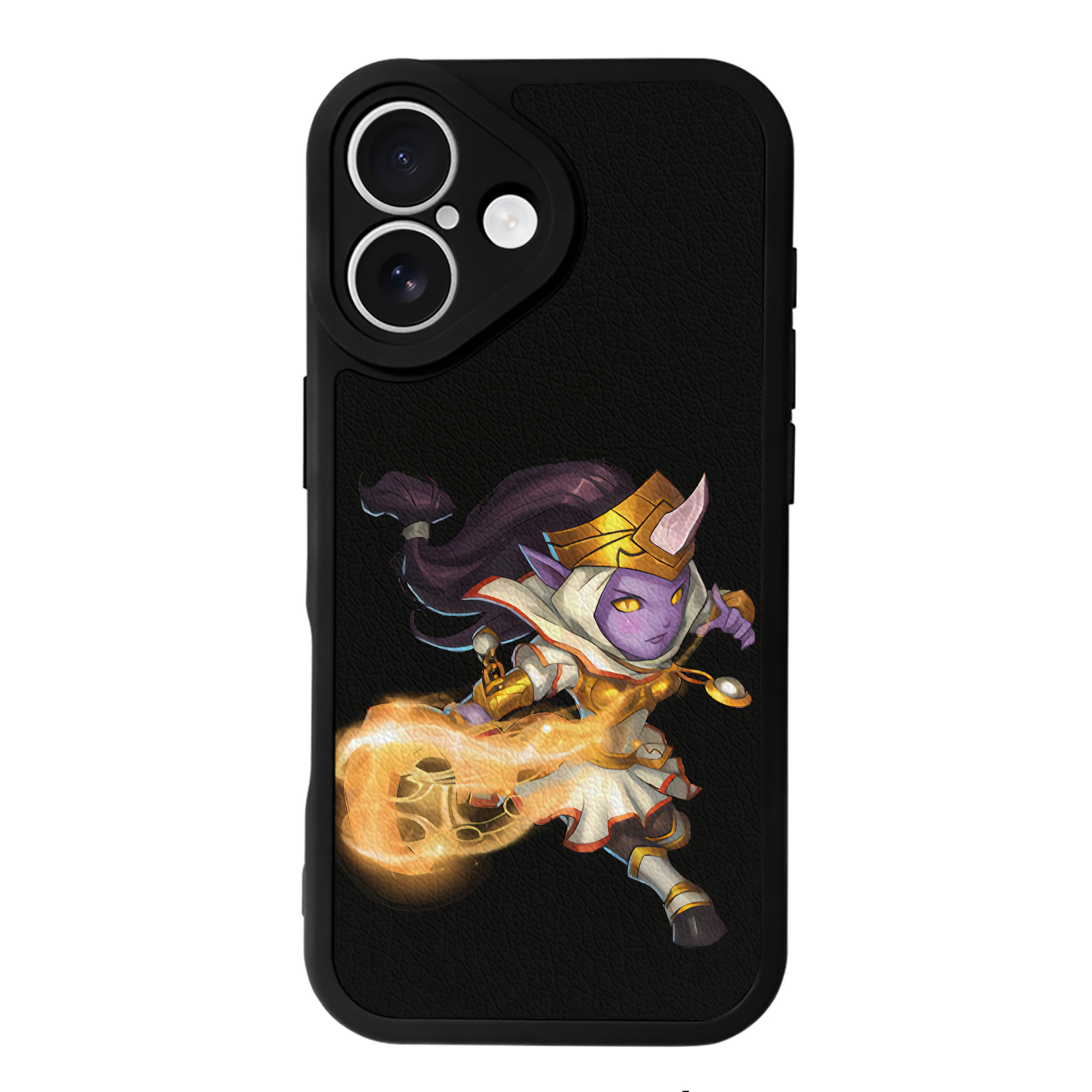 リーグ・オブ・レジェンド League of Legends LOL 【iPhone 16シリーズ対応】シリコンスマホケース（レザー調） 材質：シリコン